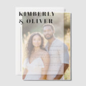 Elegant Wedding Vellum Uitnodigingen (Offset (Koppel))