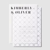 Elegant Wedding Vellum Uitnodigingen (Offset (Uitnodiging))