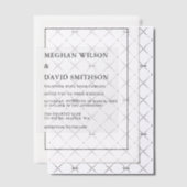 Elegant Wedding Vellum Uitnodigingen (Offset (Uitnodiging))