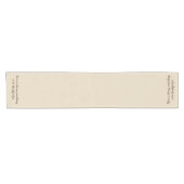 Elegant, wees dankbaar voor Thanksgiving Korte Tafelloper (Horizontaal)