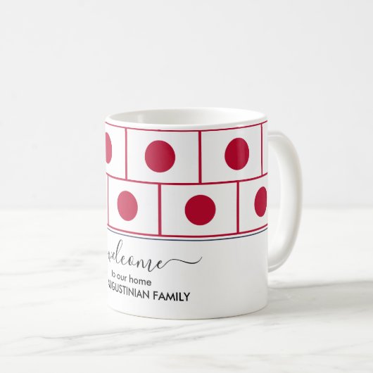 Elegant Welcome JAPAN FLAG Coffee Mok (Voorkant rechts)