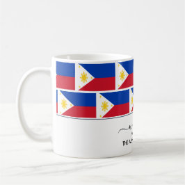 Elegant Welcome PHILIPPINES FLAG Koffiemok