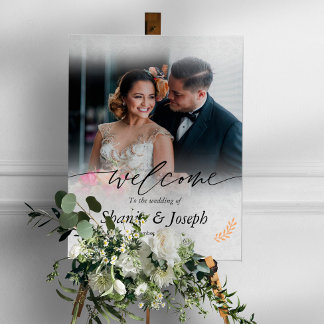 Elegant Welcome Wedding Poster
