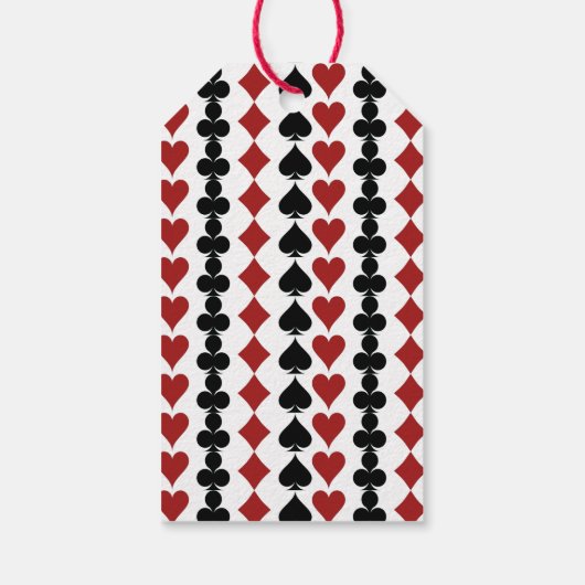 Elegant Welkom bij Las Vegas Wedding Welcome Cadeaulabel (Achterkant)