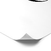 "Elegant welkom bruiloft teken - gepersonaliseerd Poster (Hoek)