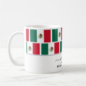 Elegant Welkom MEXICO FLAG Coffee Mok (Links)