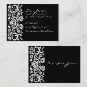 Elegant werveling Visitekaartje (Voorkant / Achterkant)