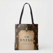 Elegant Westers Halloweenfeest Tote Bag (Voorkant)