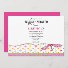 Elegant Whimsical Script Boho Floral Vrijgezellenf Kaart