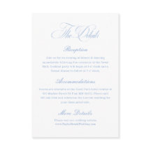 Elegant White and Dusty Blue Wedding Details 