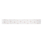 Elegant White Blush Roze kerstboom Satijnen Lint (Voorkant)