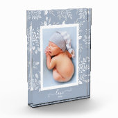 Elegant White Botanicals Fotoblokken (Links)