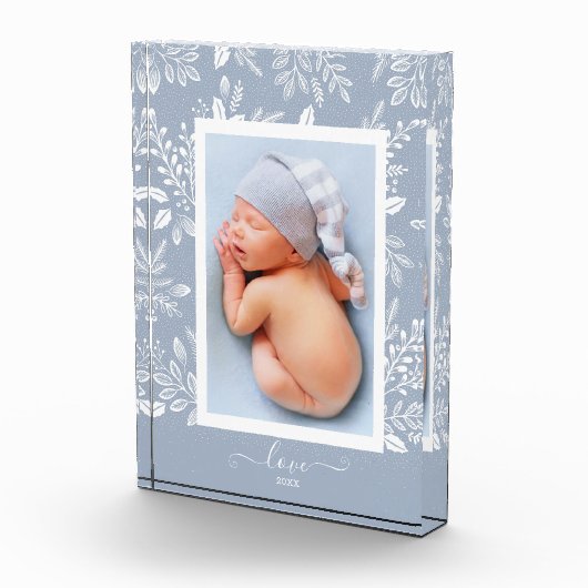 Elegant White Botanicals Fotoblokken (Rechts)