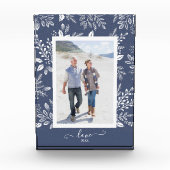 Elegant White Botanicals Fotoblokken (Voorkant)