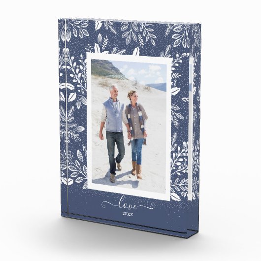 Elegant White Botanicals Fotoblokken (Rechts)