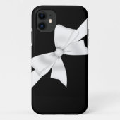 Elegant White Bow Case-Mate iPhone Case (Achterkant)