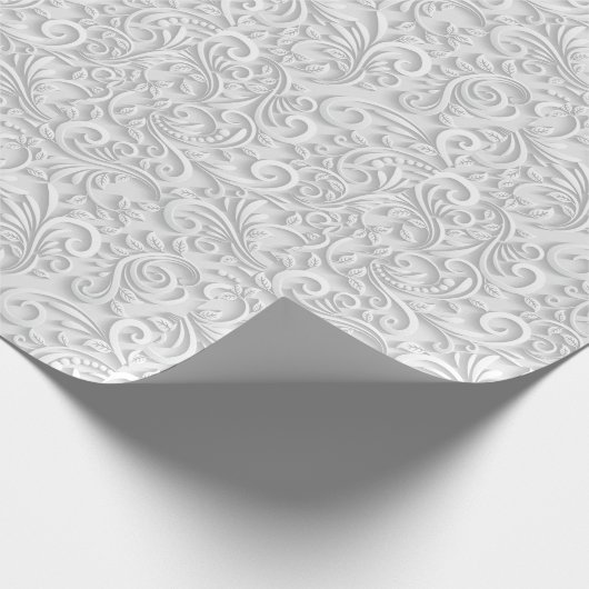 Elegant White Cadeaupapier (Hoek)