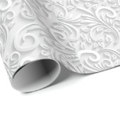 Elegant White Cadeaupapier (Rol Hoek)