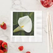 Elegant White Calla Lily Floral Servet (Insitu)