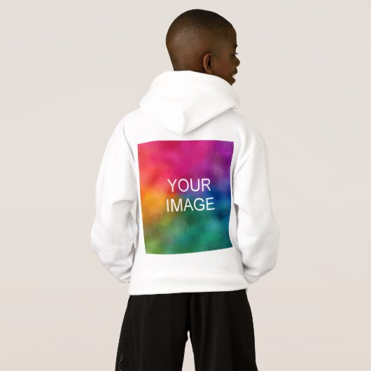 Elegant White Color Trendy Sjabloon (Achterkant volledig)