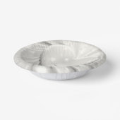 Elegant White Cream Heart Papieren Kommen (Gebogen)