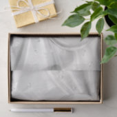 Elegant White Cream Heart Tissue Papier (Geschenk)