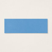 Elegant White Daisies Blue Wedding Reception Mini Visitekaartjes (Achterkant)