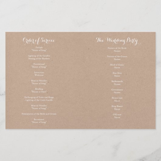 Elegant White Daisies Mason Jar Wedding Programme (Achterkant)