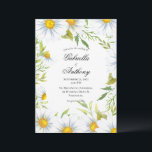 Elegant White Daisy Wedding Invitations Kaart<br><div class="desc">Elegant waterverf witte daisy lijst rond je persoonlijke trouwgegevens. Pas aan zoals nodig. Als u de link "Verder aanpassen" wilt aanpassen,  klikt u op de link "Verdere aanpassingen aanpassen" en gebruikt u het ontwerpgereedschap om wijzigingen aan te brengen. Vele verschillende papieren selecties,  evenals papieren vormen. 100% klanttevredenheid bij "Zazzle"</div>