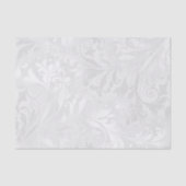 Elegant White Damask Tissuepapier (Voorkant)