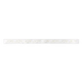 Elegant White en Gold Joy Ribbon Satijnen Lint (Voorkant)