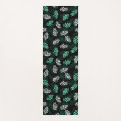 Elegant White en Green Palm Leaves | Yoga Mat (Voorkant)