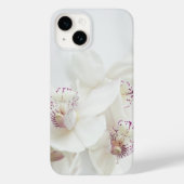 Elegant White en Paarse Orchids Phone Case (Achterkant)