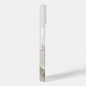 Elegant White en Paarse Orchids Phone Case (Achterkant / Rechts)