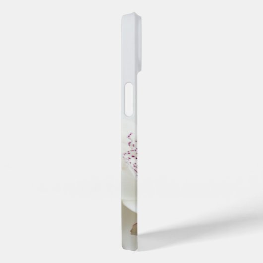 Elegant White en Paarse Orchids Phone Case (Achterkant / Rechts)