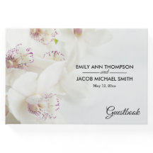 Elegant White en Paarse Orchids | Weddenschap