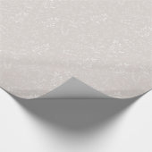 Elegant White Floral Cadeaupapier (Hoek)