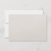 Elegant White Floral Funeral Thank You Card Bedankkaart (Achterkant)