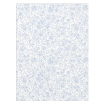 Elegant White Floral Hibiscus Daisies Pattern |