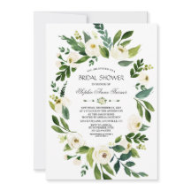 Elegant White Floral Navy Blue Vrijgezellenfeest