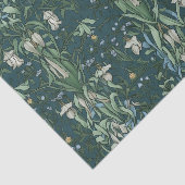 Elegant White Floral Tissuepapier (Detail)