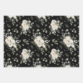 Elegant White Floral Wrapping Paper Sheets (Voorkant 2)