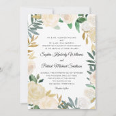 Elegant White Gold Floral | Alle ouders die Kaart (Voorkant)