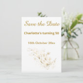 ELEGANT WHITE GOLD PINK MARBLE BEWART DE DATUM (Staand voorkant)