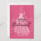 Elegant White Gown, word je m'n briefkaart (Voorkant)