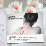 Elegant White Gray Photo Massage Therapist Flyer<br><div class="desc">Elegant flyer, sjabloon voor couponontwerp met professionele studio-foto's. Ideale marketingtool voor uw klanten. Deze flyer is volledig aanpasbaar, u kunt uw persoonlijke gegevens er eenvoudig aan toevoegen. Neem contact met ons op als je hulp nodig hebt om het aan te passen. Je kunt dit product aanpassen aan visitekaartjes uit onze...</div>