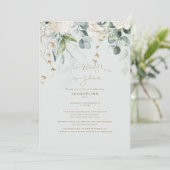 Elegant White Hydrangea Light Sage Vrijgezellenfee Kaart (Staand voorkant)