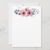 ELEGANT WHITE INVITE KAART (Achterkant)