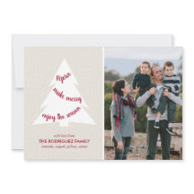 Elegant White-kerstboom op beige Aangepaste foto