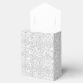 Elegant White Lace Bedankdoosjes (Geopend)